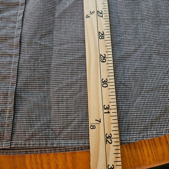 Polo Ralph Lauren Mens Vintage Wyatt Micro Check Plaid Button Down Shirt Sz XL - Picture 10 of 11